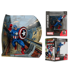 Marvel Collection WV2 - Captain America (Captain America #100) 1:10 Scale Posed Figure